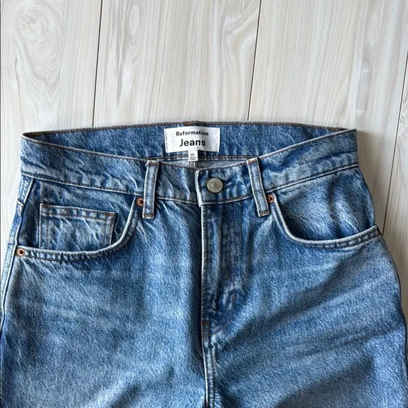 Classic Blue Denim Jeans - Picture 2 of 6